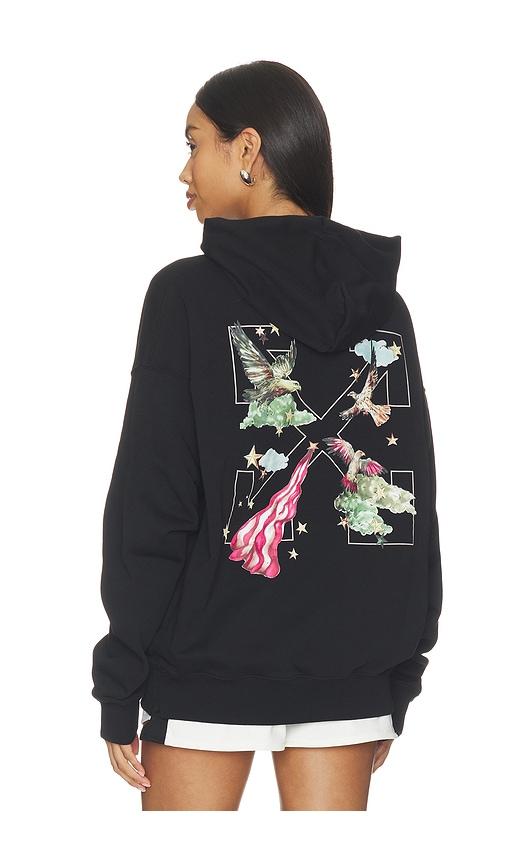 off-white dream arrow skate hoodie in black. - size l (also in xs, s, m)