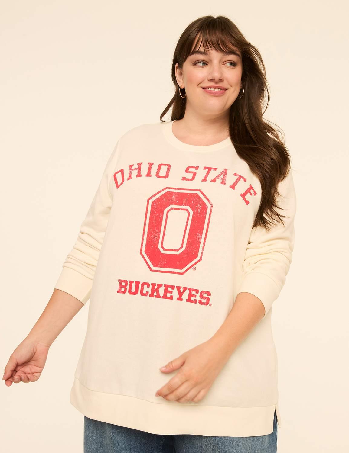 ohio state buckeyes graphic sweatshirt