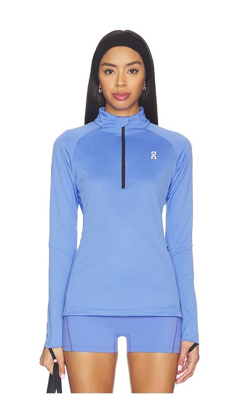 on climate shirt in blue. - size l (also in s, m)
