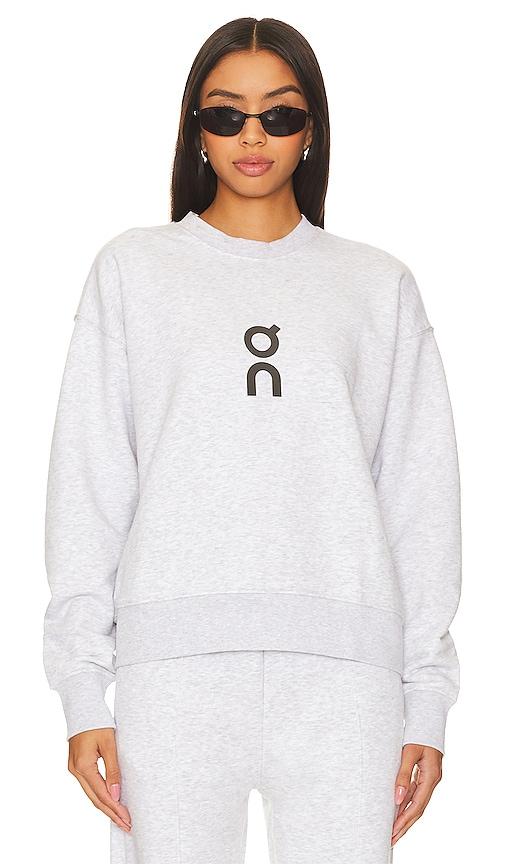 on club crewneck sweatshirt in grey. - size m (also in xs)