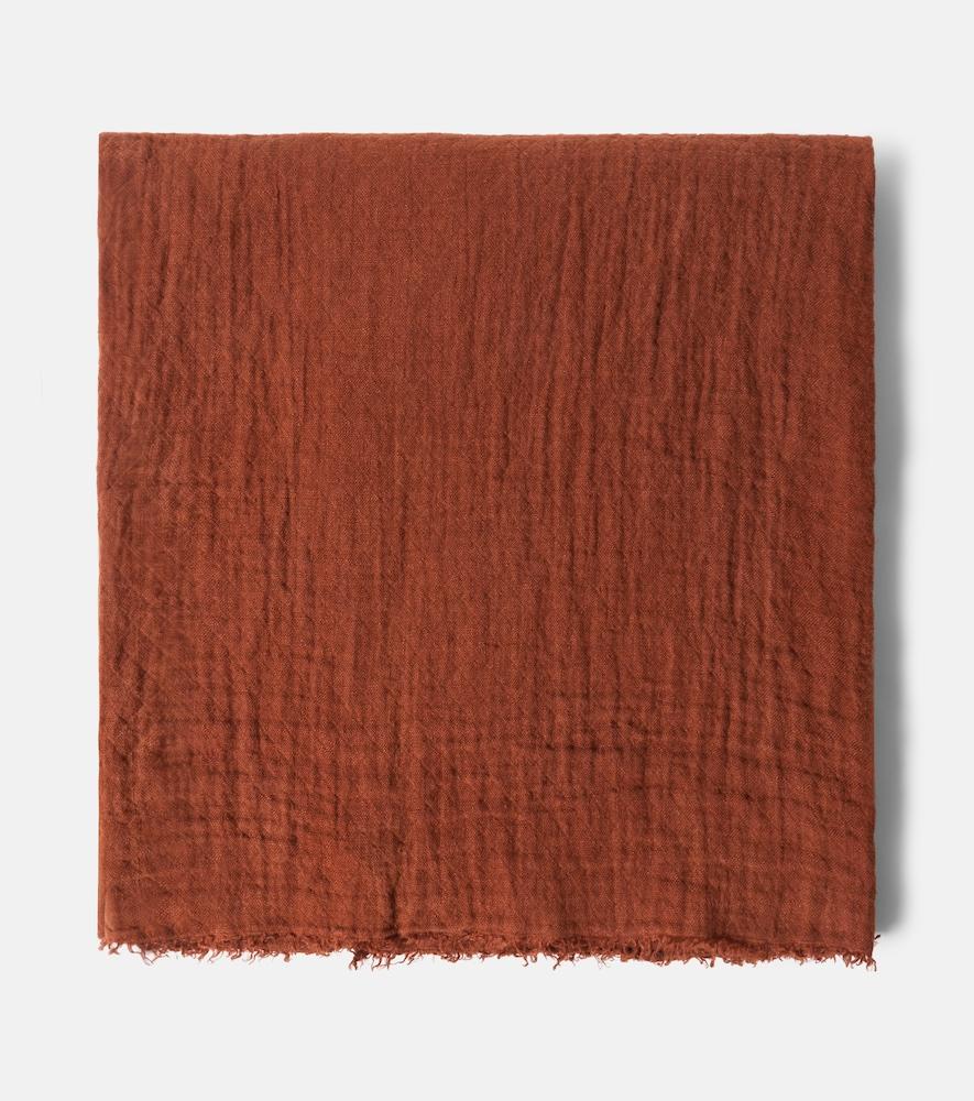 once milano linen throw