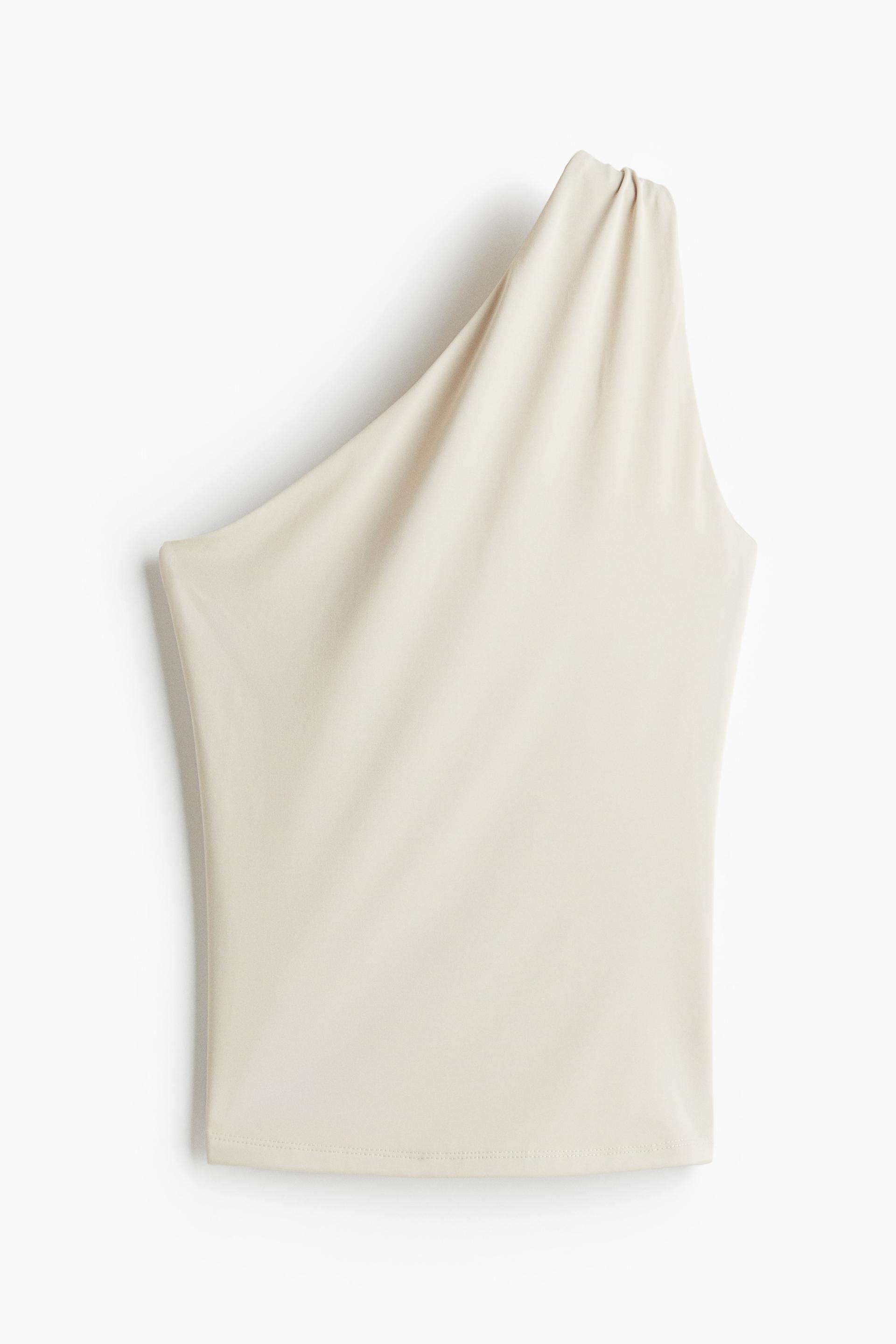 one-shoulder top