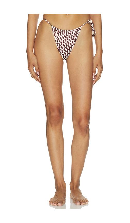 onia martine bikini bottom in brown. - size l (also in xs, s, m)