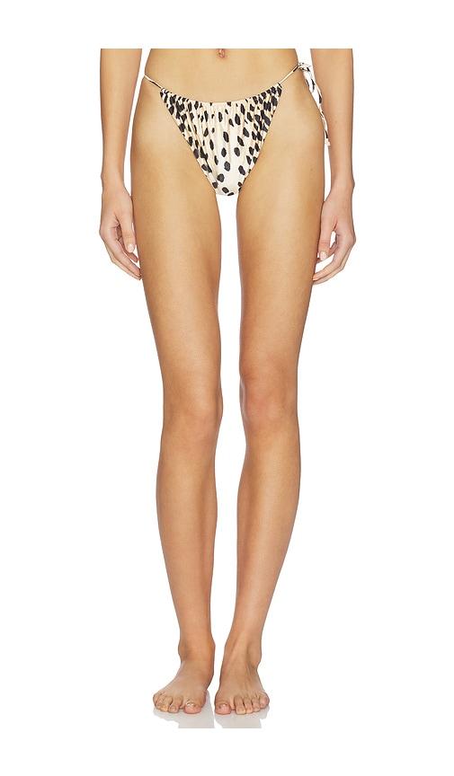 onia martine bikini bottom in brown. - size m (also in s)