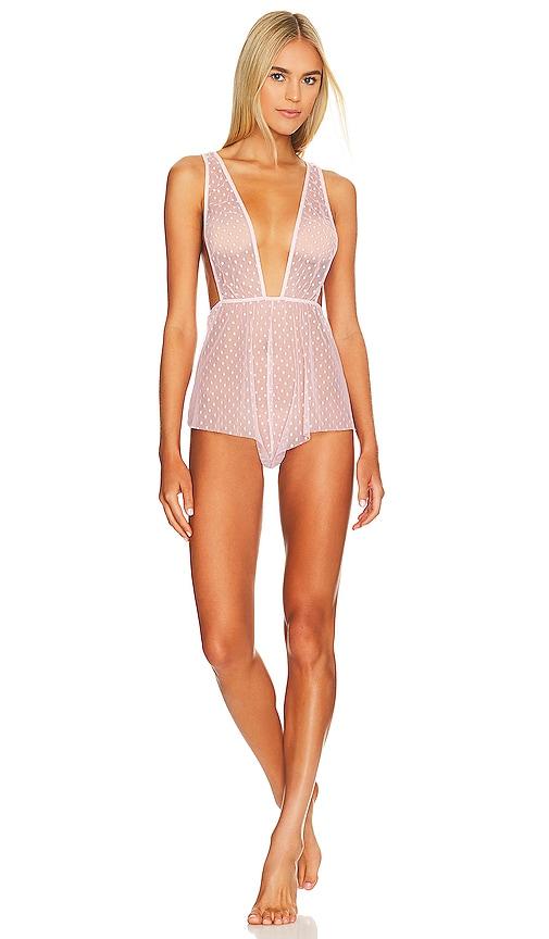 only hearts coucou lola teddy in pink. - size l (also in s, m)