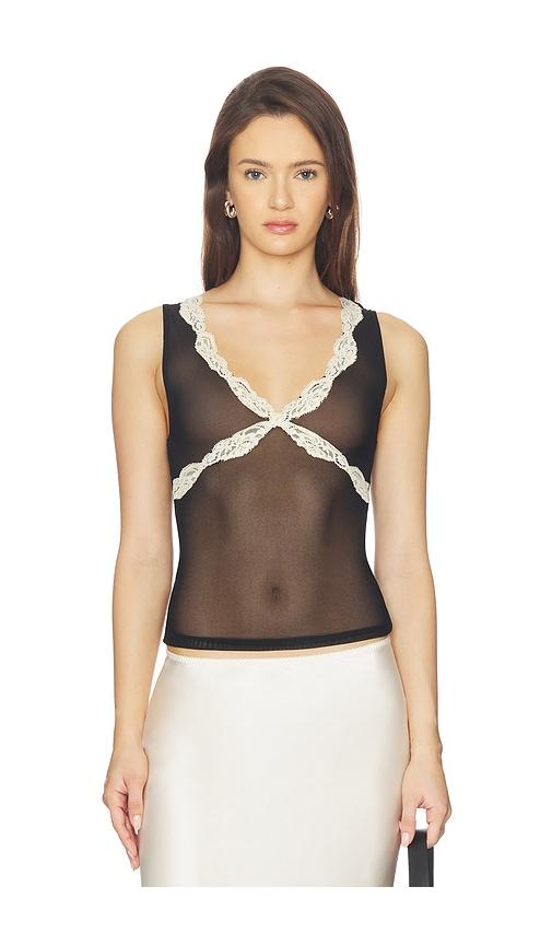 only hearts empire tank top in black. - size l/xl (also in m/l)