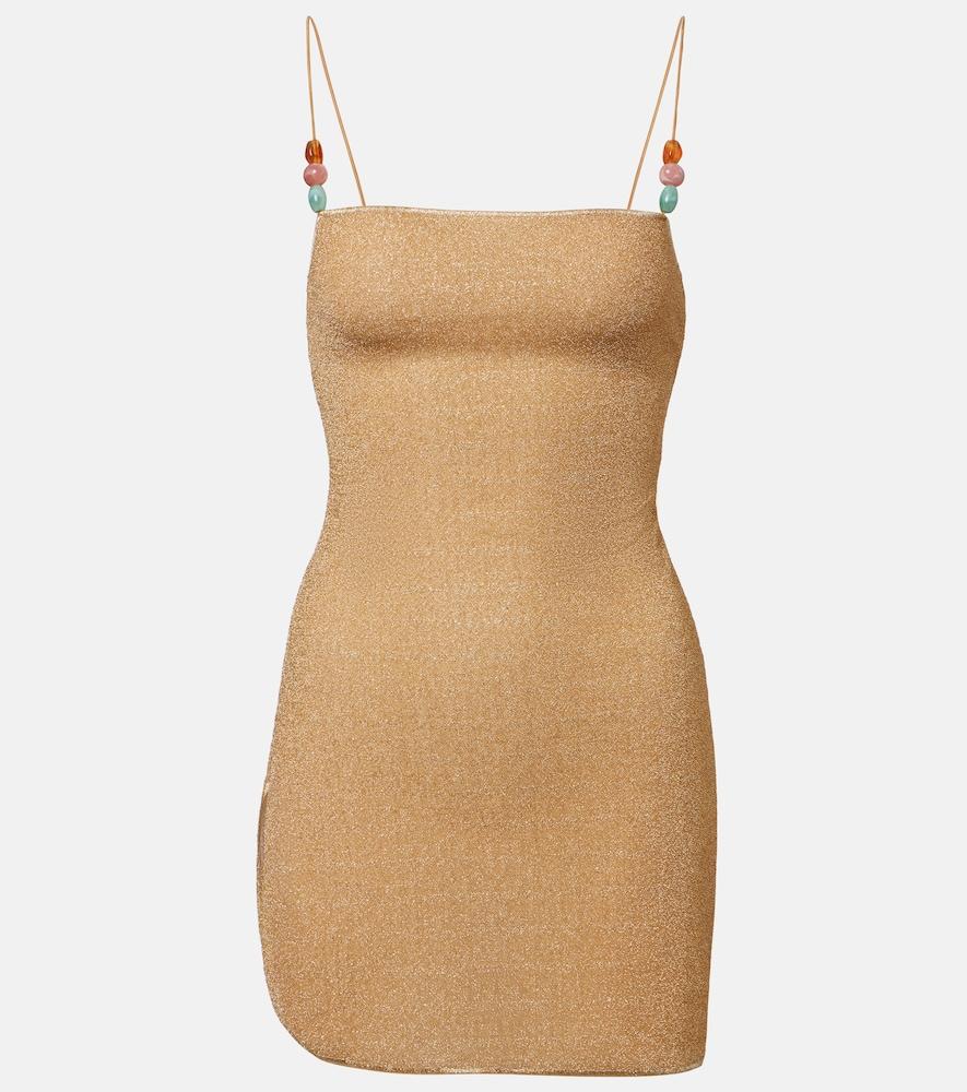 oséree lumière beaded minidress
