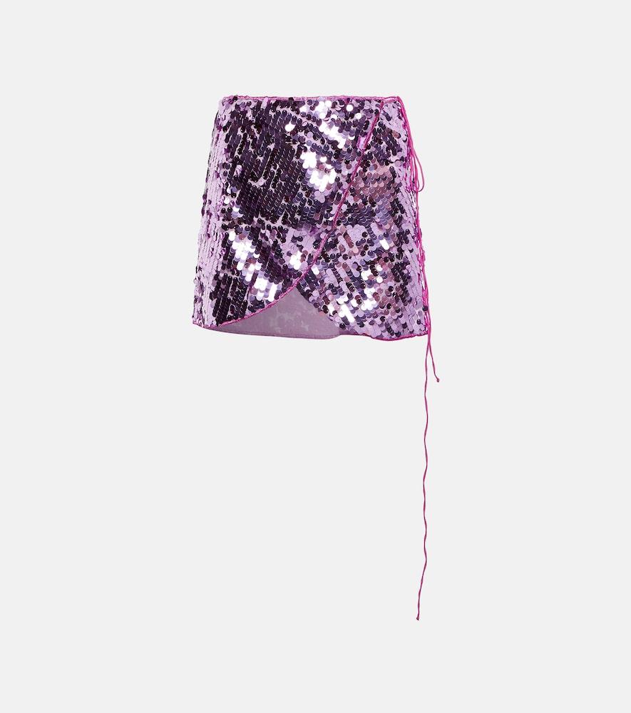 oséree lumière embellished skirt