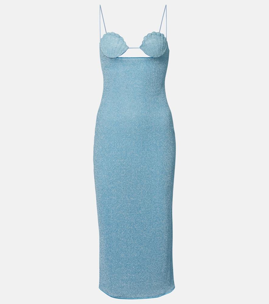 oséree lumière midi dress