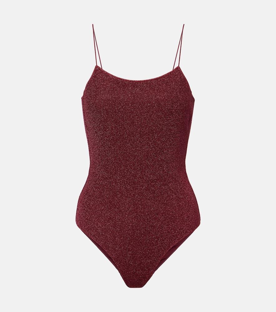 oséree lumière open-back swimsuit