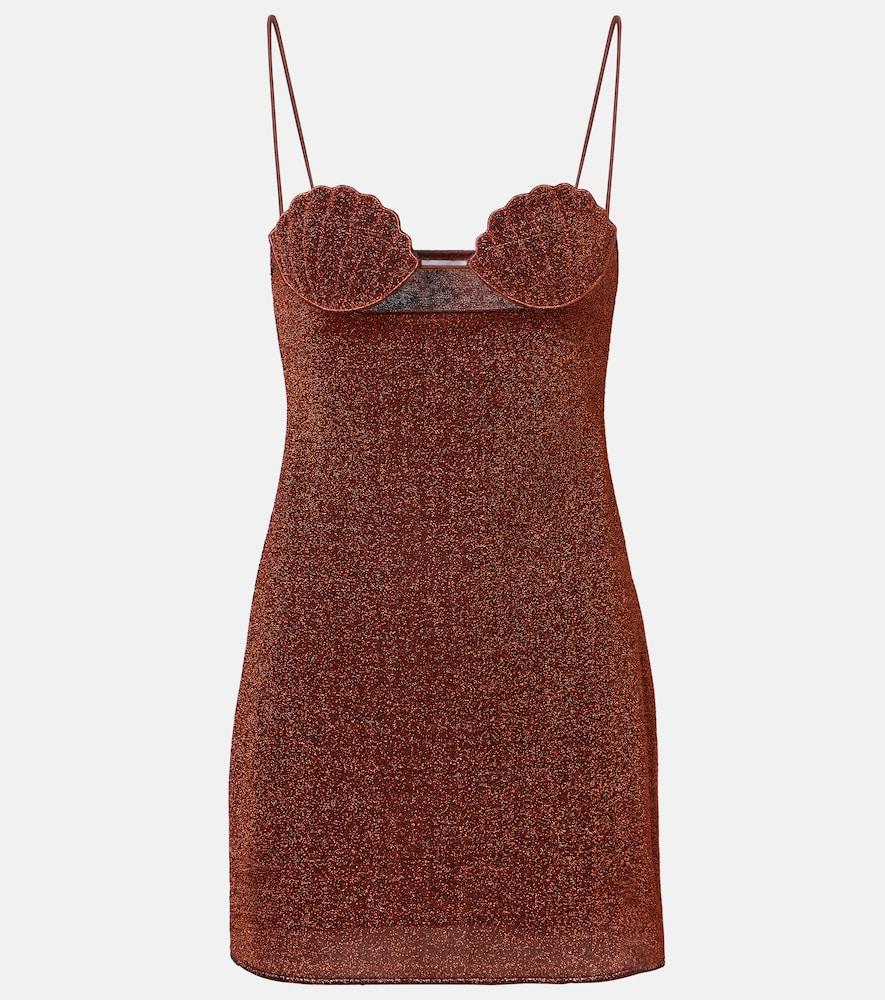 oséree lumière shell minidress