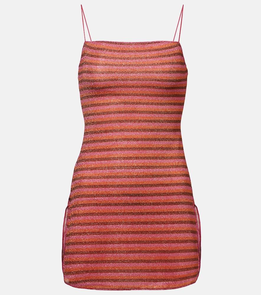 oséree lumière striped minidress