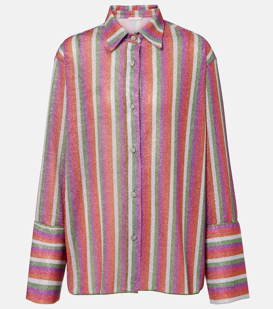 oséree lumière striped shirt