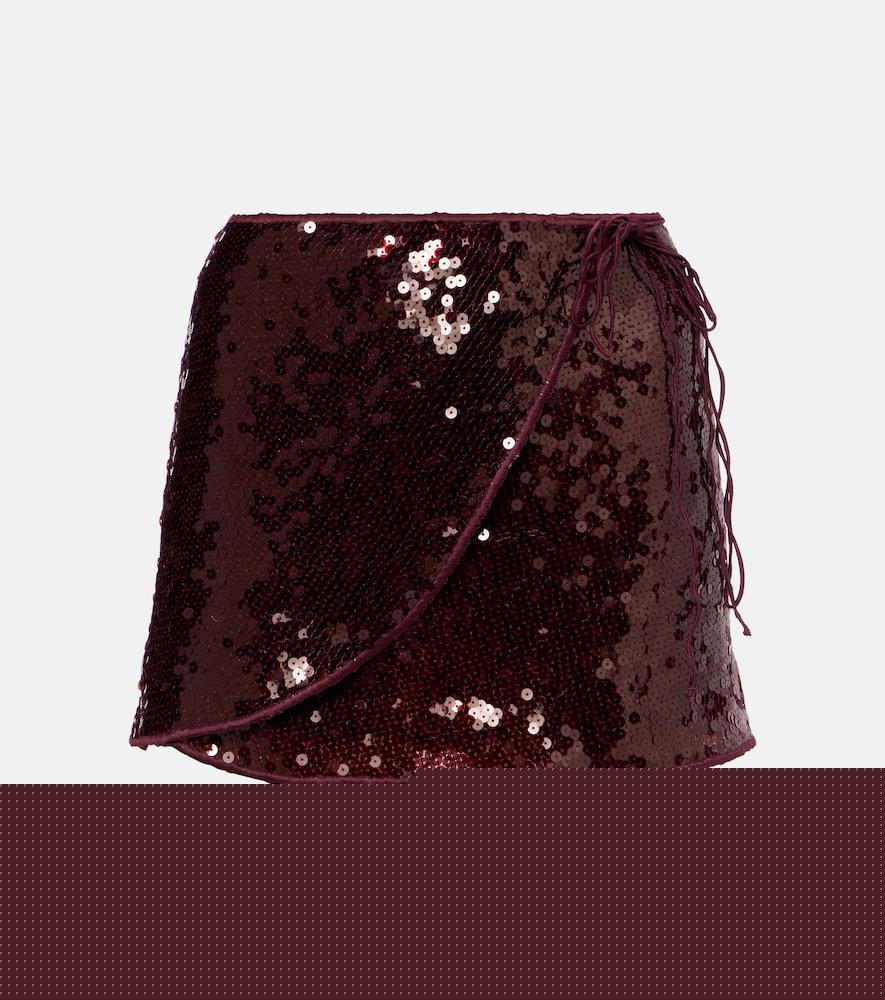 oséree marylin sequined miniskirt