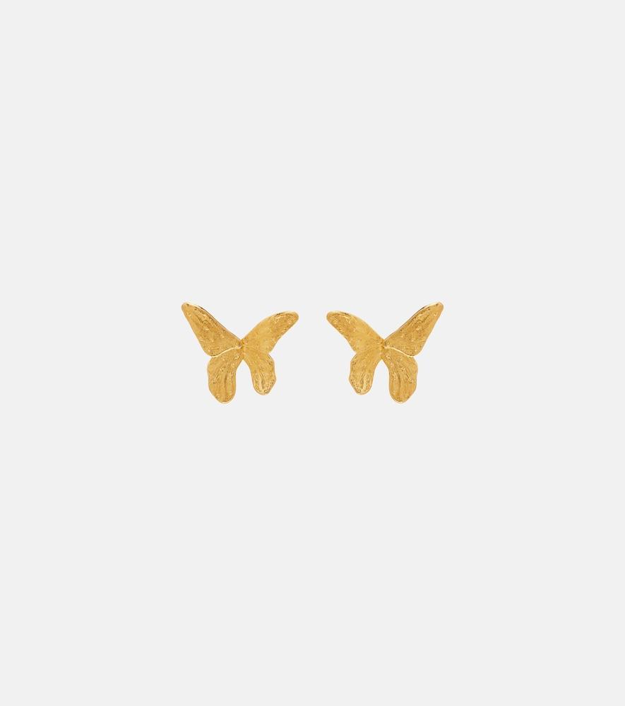 oscar de la renta butterfly earrings