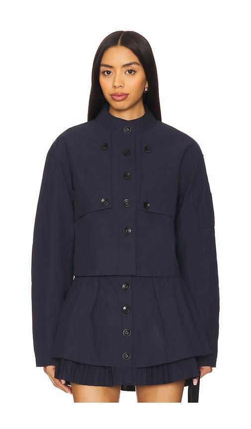 osis studio ayla jacket in navy. - size l (also in m, s)
