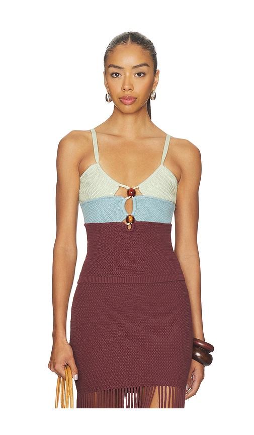 osis studio nina top in mauve. - size l (also in s, xs)