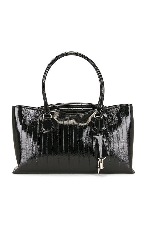 osoi shell brot bag in black.