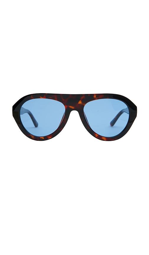 otra x grandquist maddy sunglasses in chocolate.
