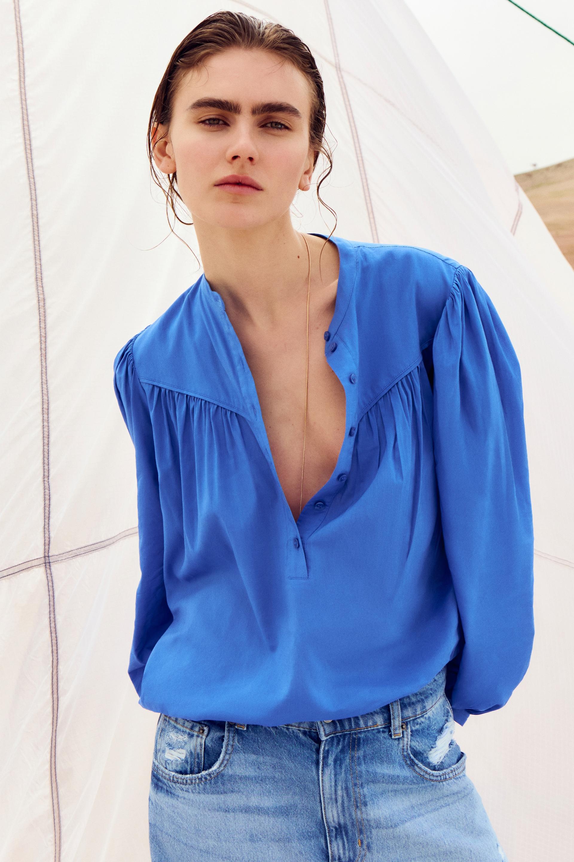 oversized blouse
