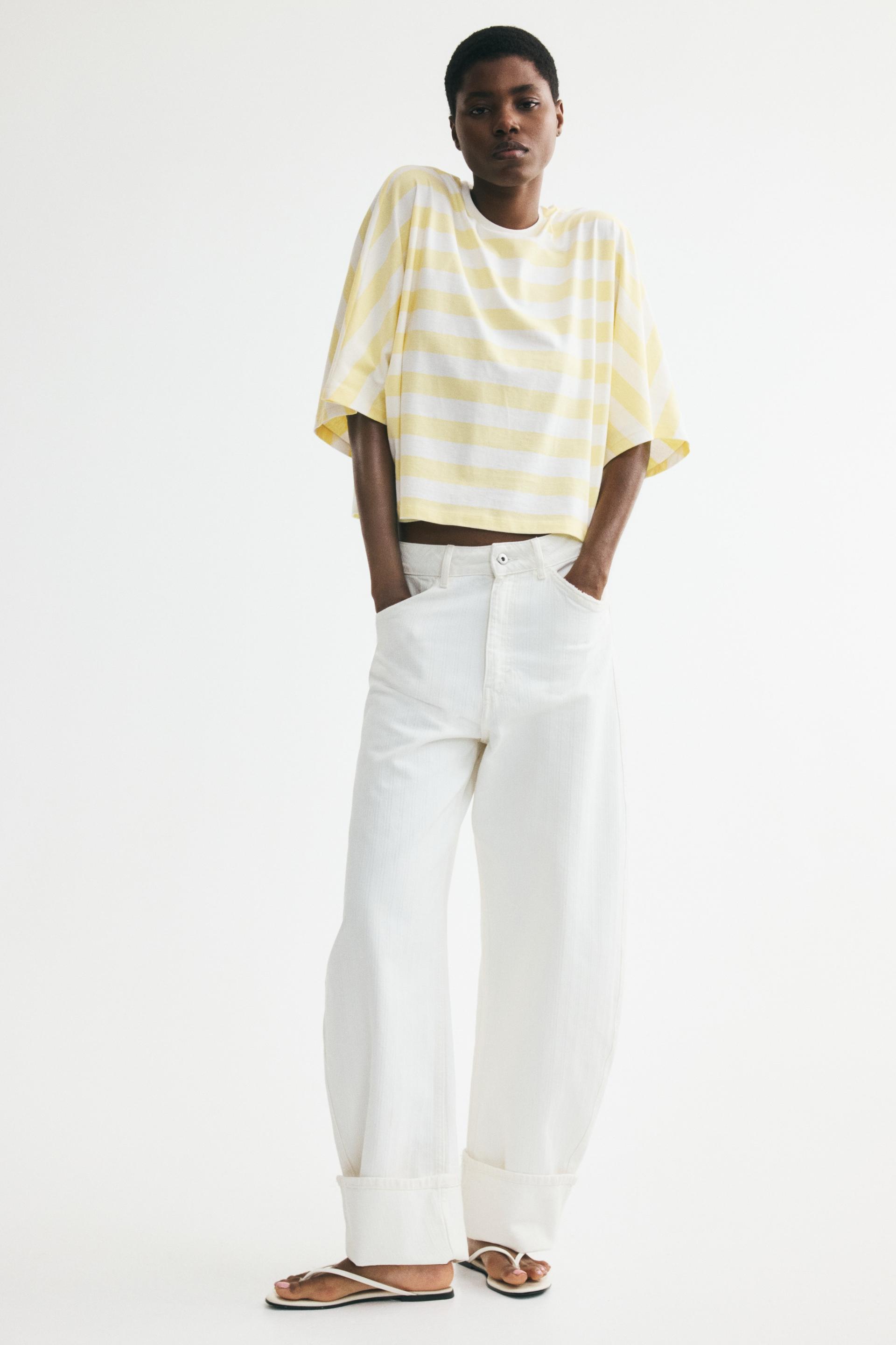 oversized cotton top
