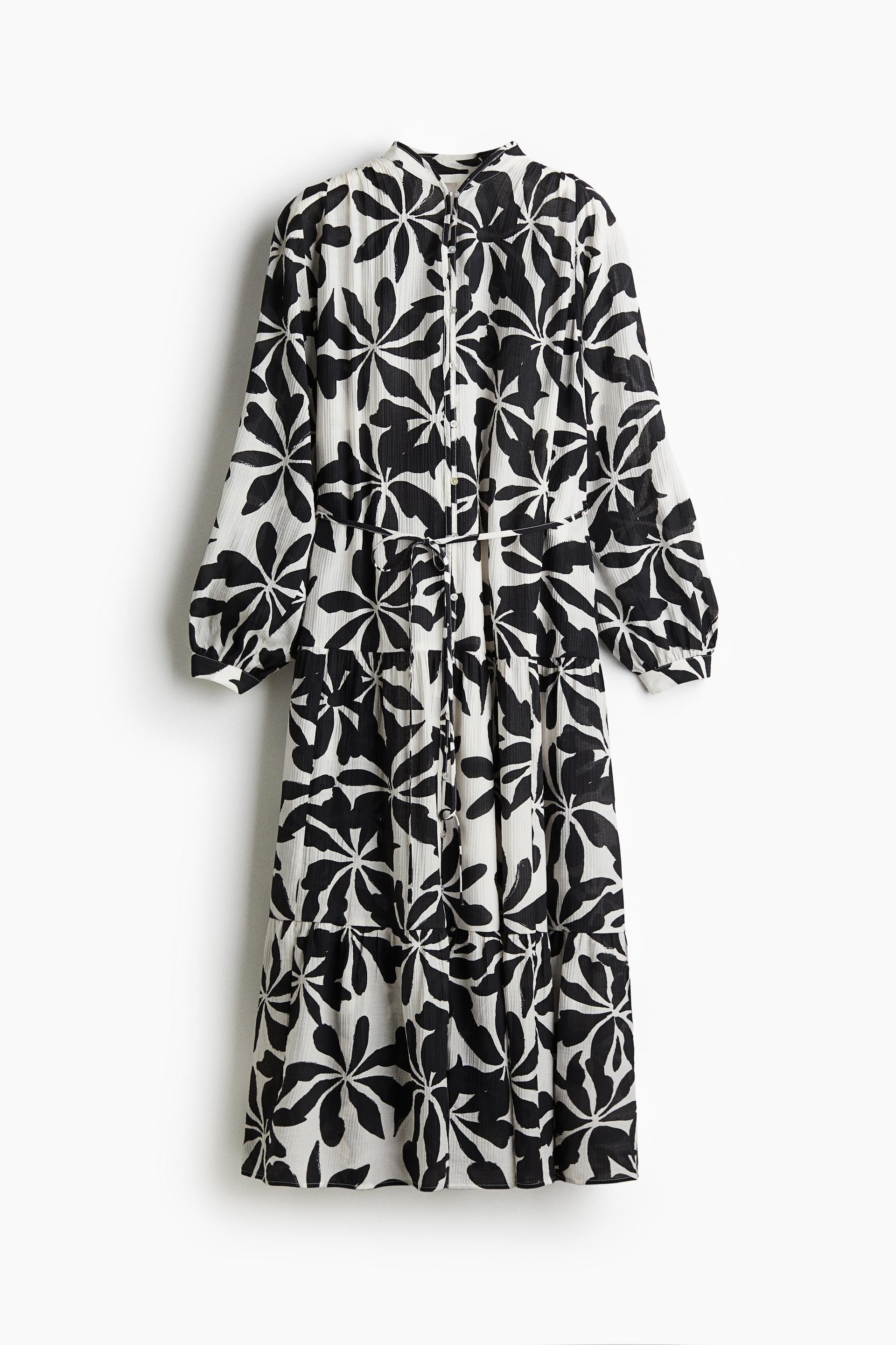 oversized crinkled dress