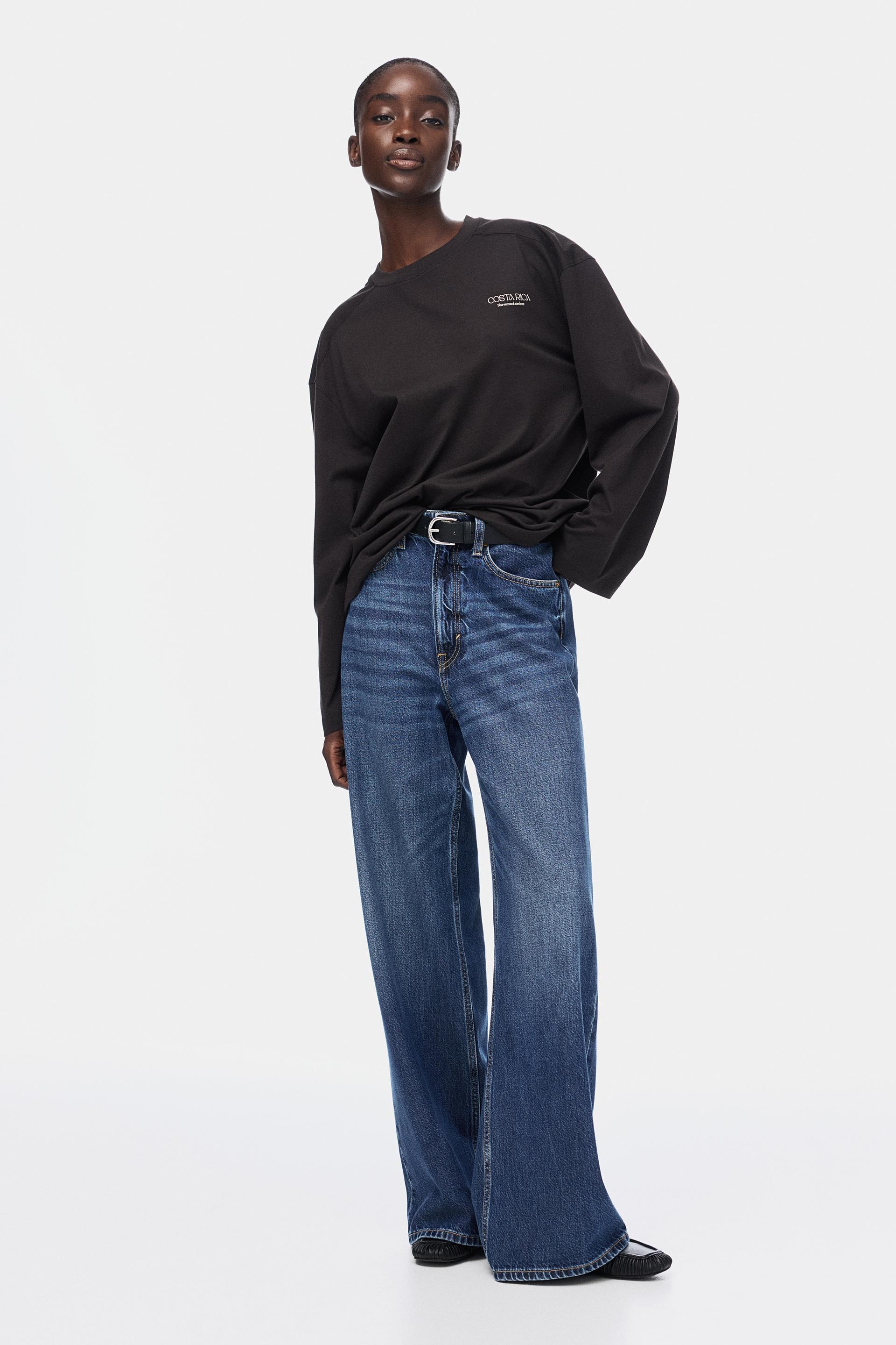 oversized jersey top