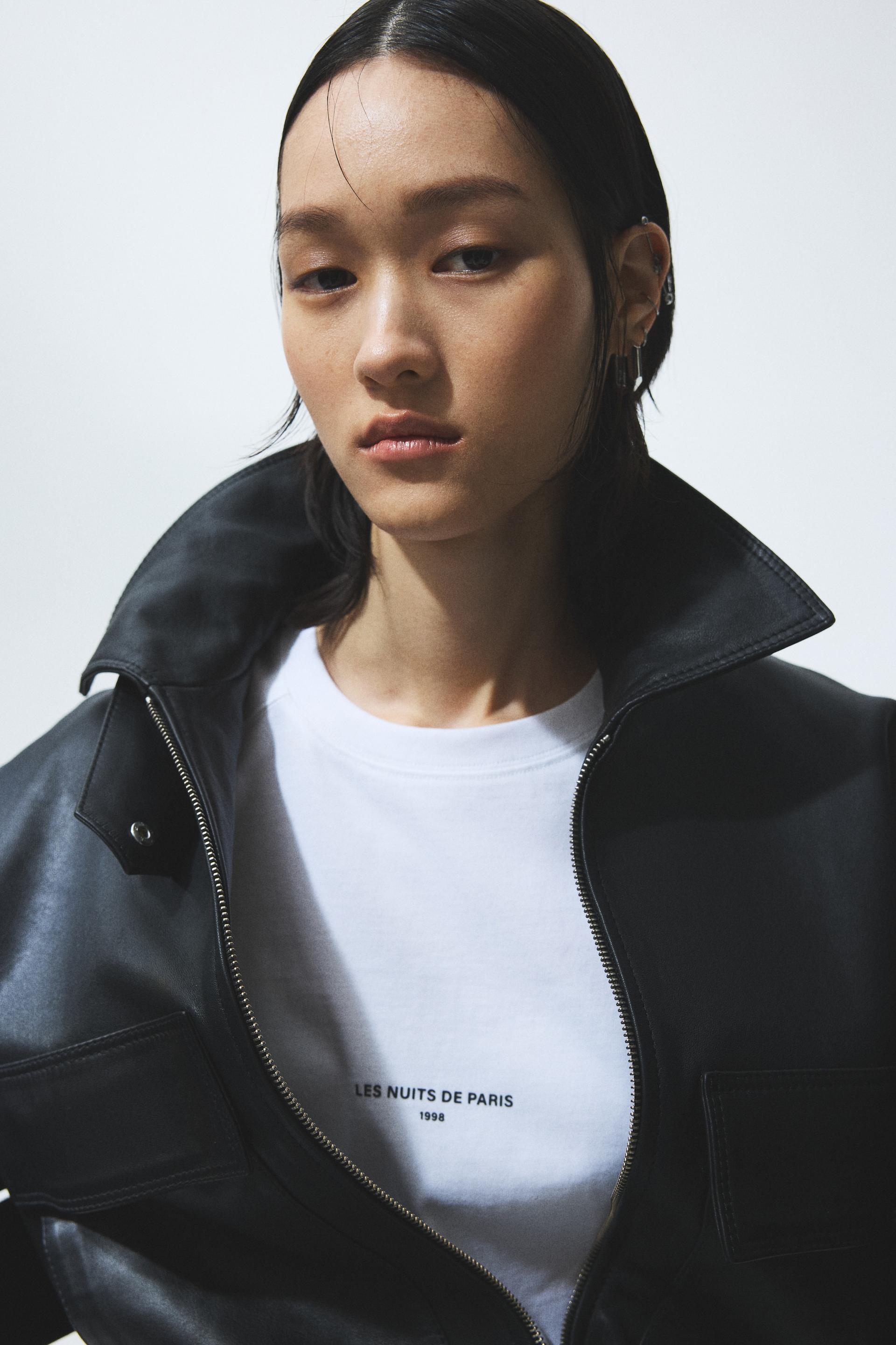 oversized jersey top
