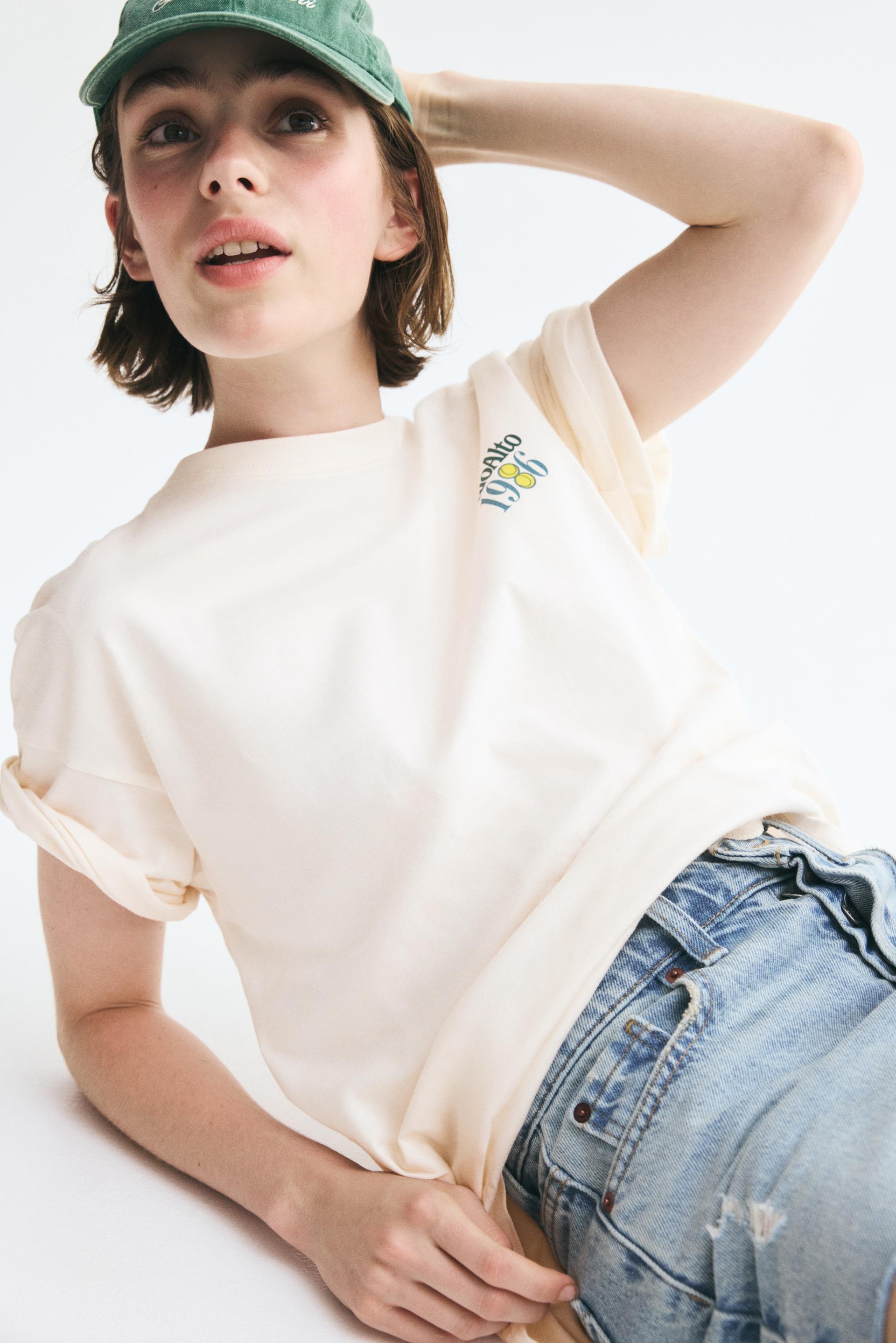 oversized printed t-shirt