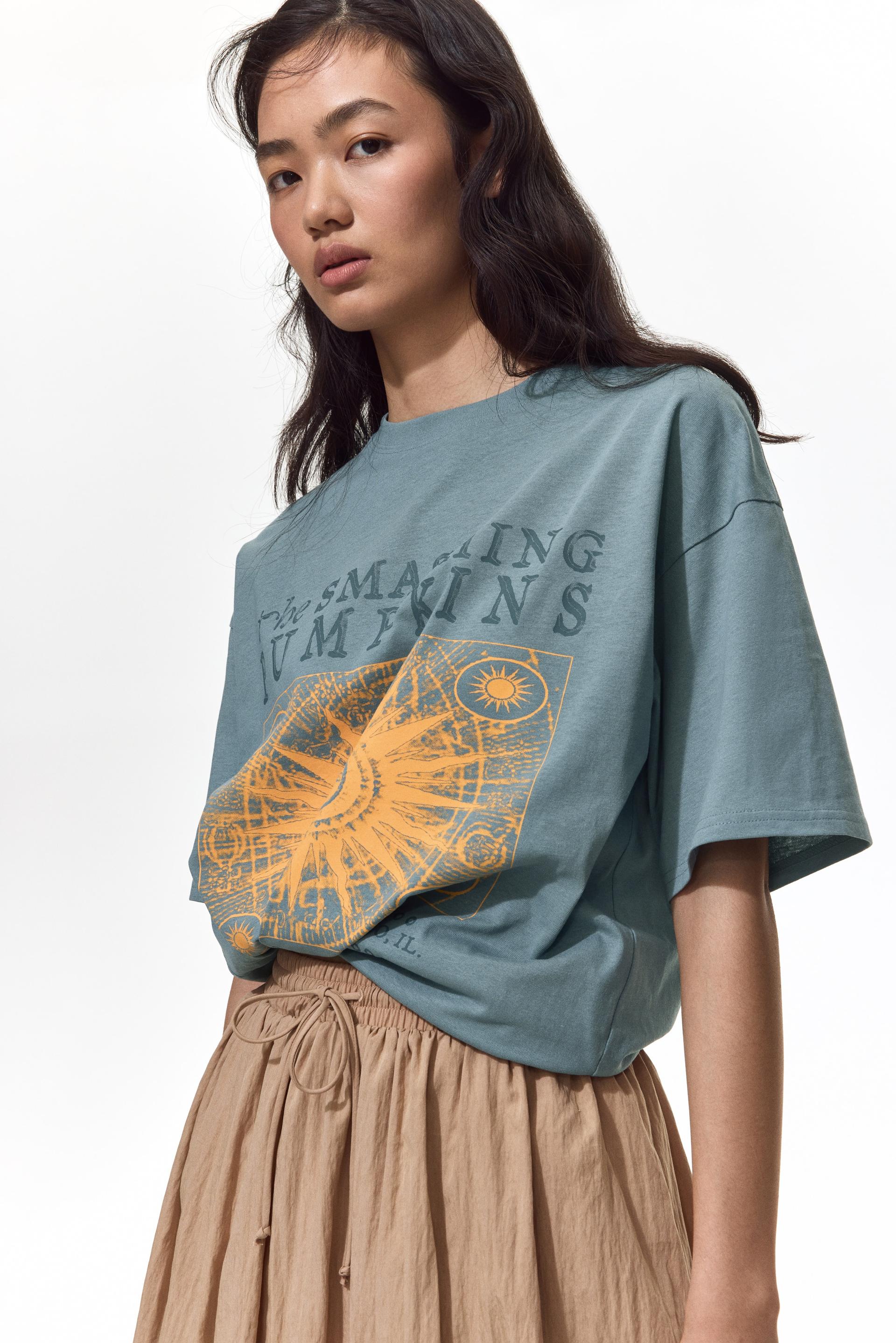 oversized printed t-shirt