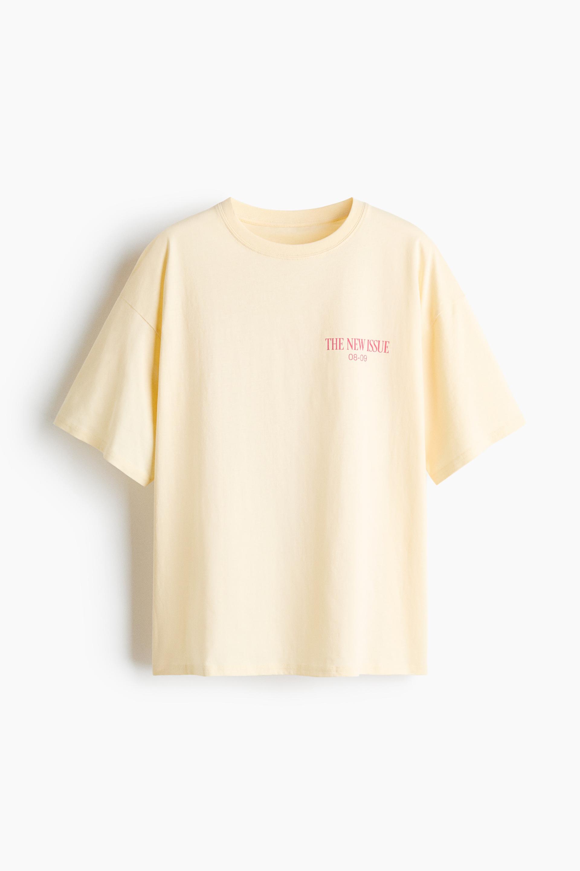 oversized printed t-shirt