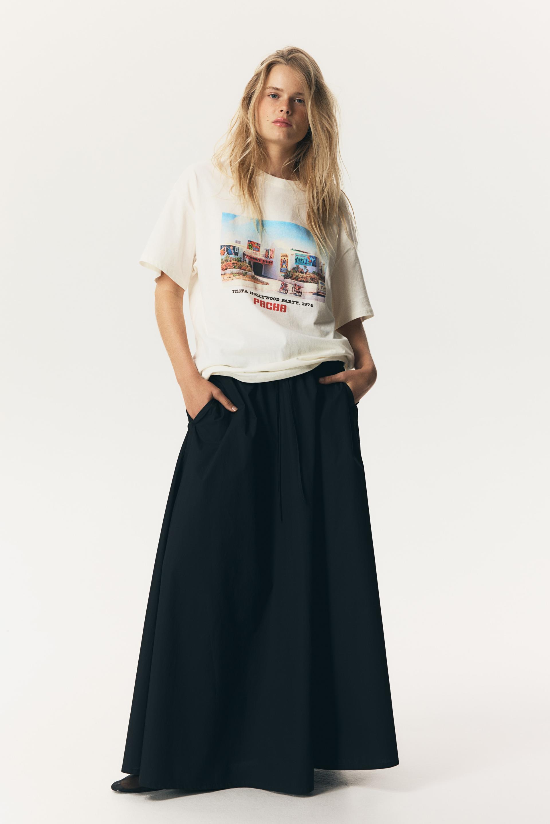 oversized printed t-shirt