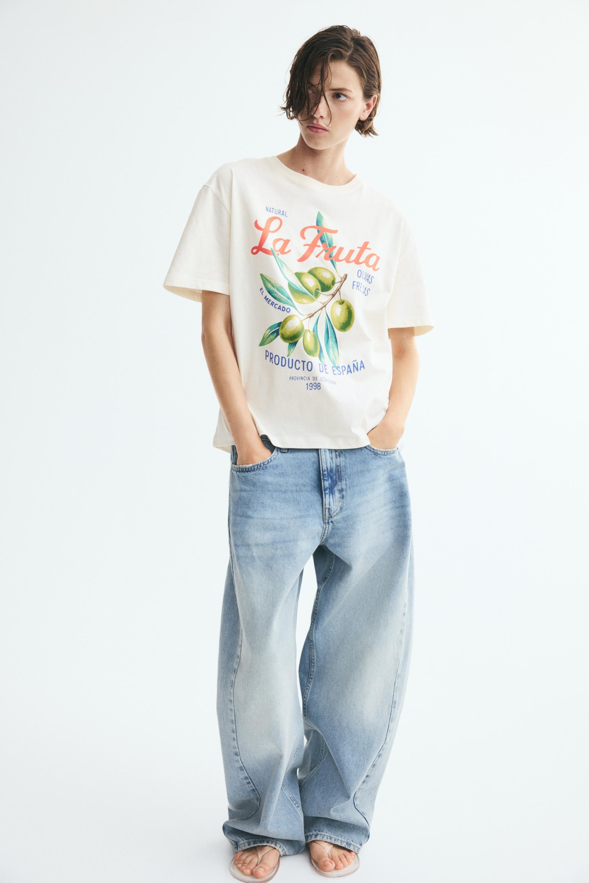 oversized printed t-shirt