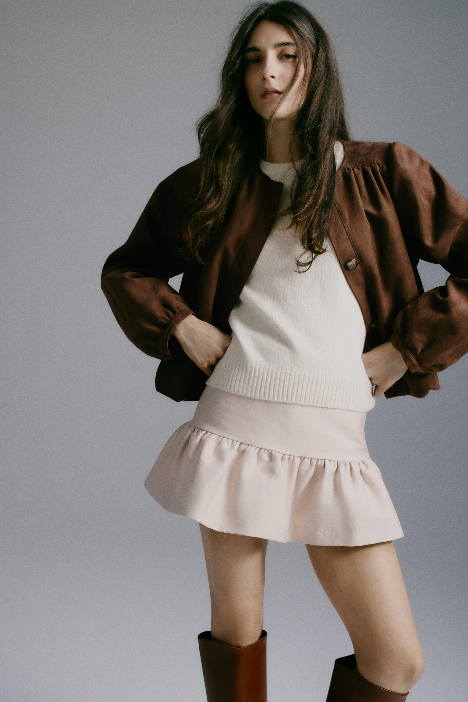 oversized twill jacket