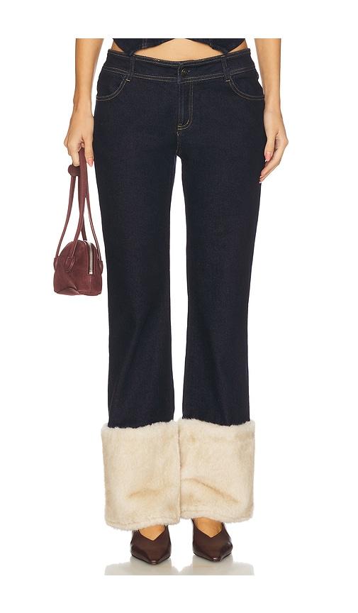 ow collection desi jeans in blue. - size l (also in m)