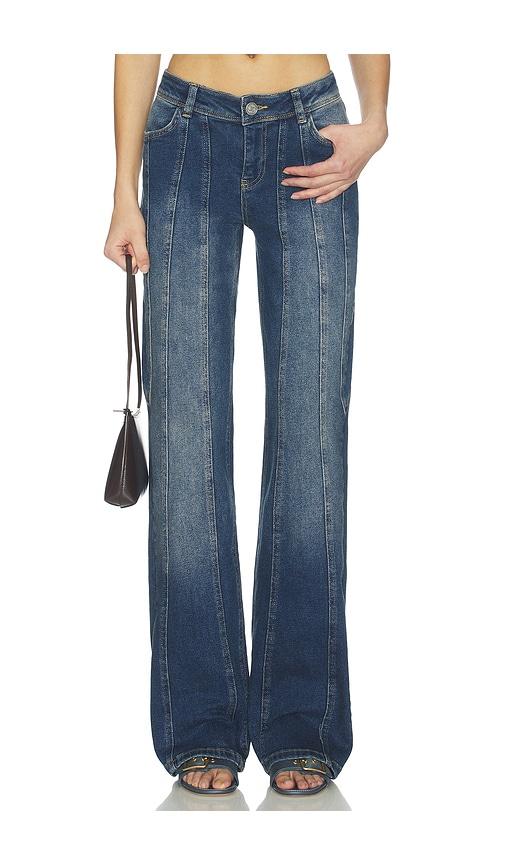 ow collection devin denim jean in blue. - size m (also in xs)