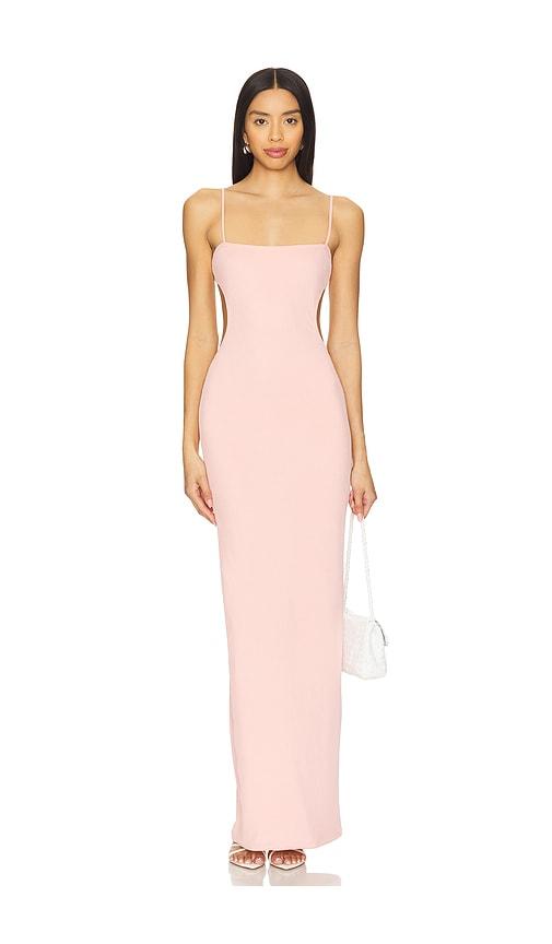 ow collection fiona maxi dress in pink. - size l (also in m, xl)