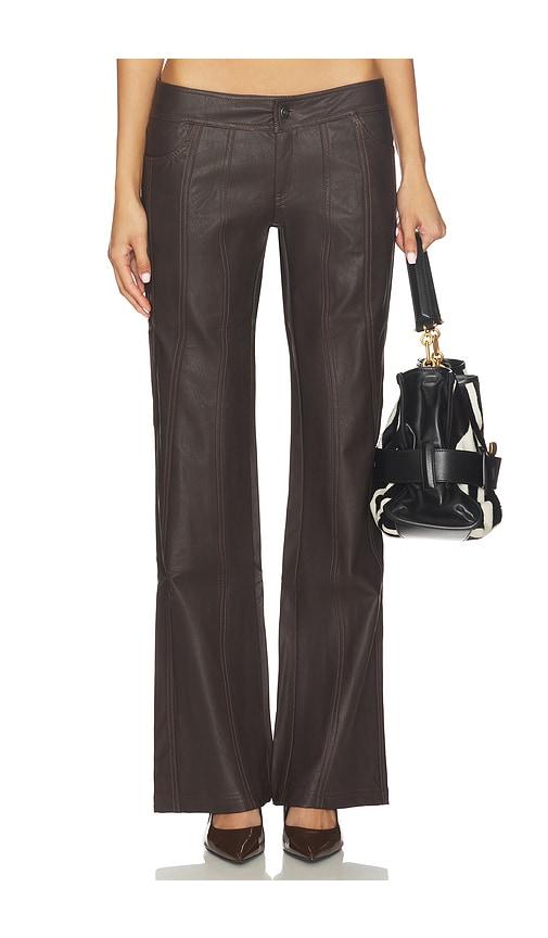 ow collection jade pant in chocolate. - size m (also in s)