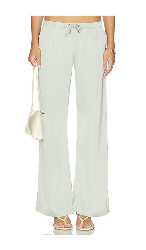 ow collection lea pant in sage. - size l (also in m, s, xs)