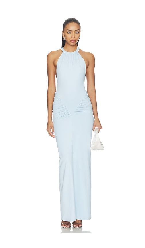 ow collection lysa maxi dress in baby blue. - size l (also in m)
