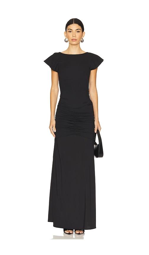 ow collection x revolve caia maxi dress in black. - size s (also in xs)
