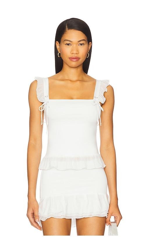 ow collection x revolve elena top in white. - size s (also in xs)