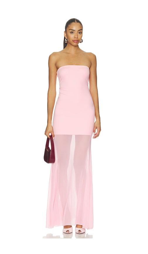 ow collection x revolve mina maxi dress in pink. - size m (also in s)