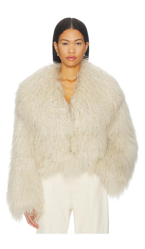 ow collection x revolve thea jacket in beige. - size l (also in s, xl)