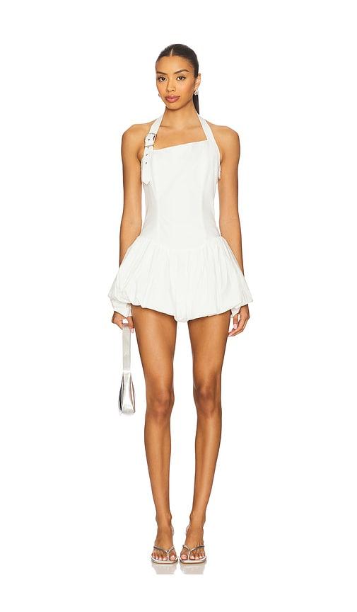 ow collection x revolve xena mini dress in white. - size s (also in xs)