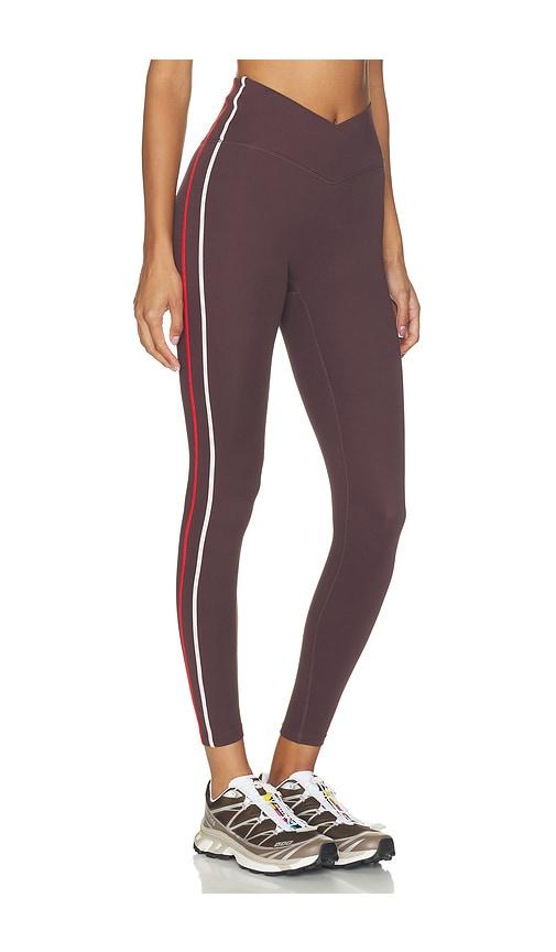 p.e nation clarity legging in brown. - size m (also in s, xs)