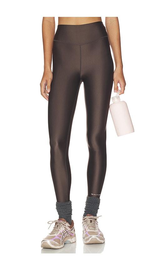 p.e nation fairmont legging in chocolate. - size l (also in s, m, xl)