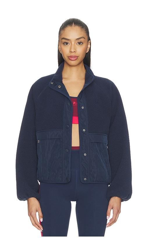 p.e nation technique quilt jacket in navy. - size l (also in m, s, xl, xs)
