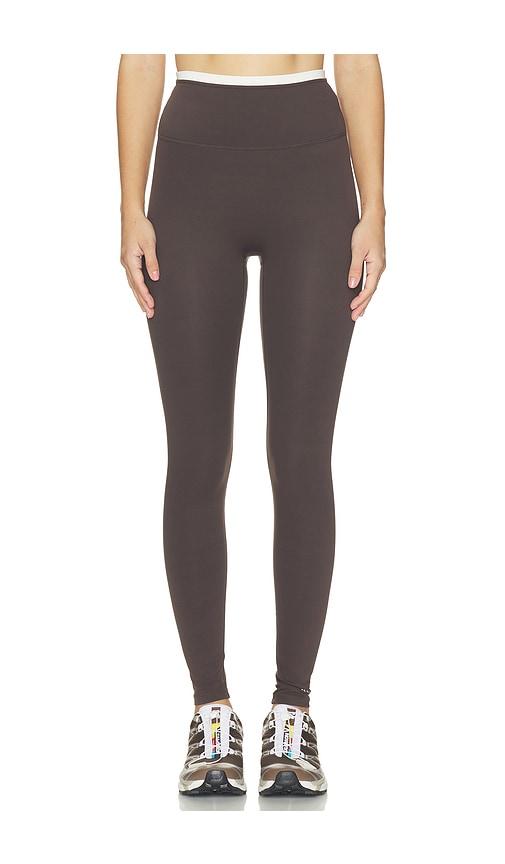 p.e nation vita full length legging in brown. - size l (also in s, xs, m)