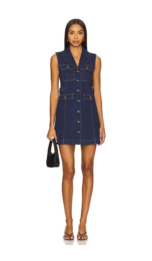 paige andria dress in blue. - size 10 (also in 12, 14)